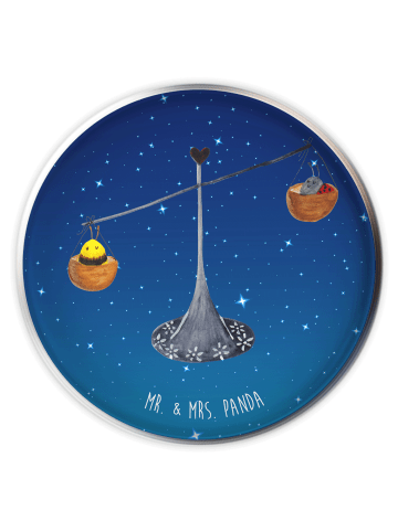 Mr. & Mrs. Panda Abflussstopfen Sternzeichen Waage ohne Spruch in Sternenhimmel Blau