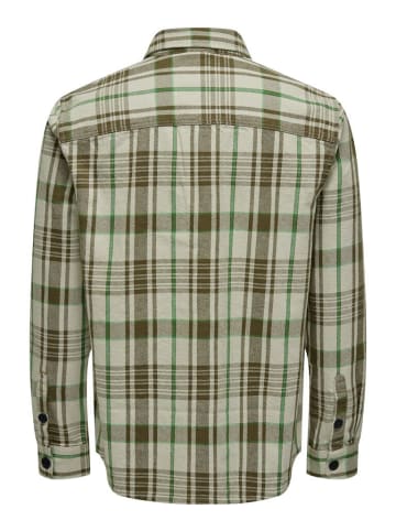 Only&Sons Langarmhemd in teak