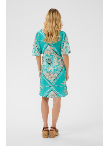 Cream Kleid CRTiah Feminine in Ceramic Scarf Print