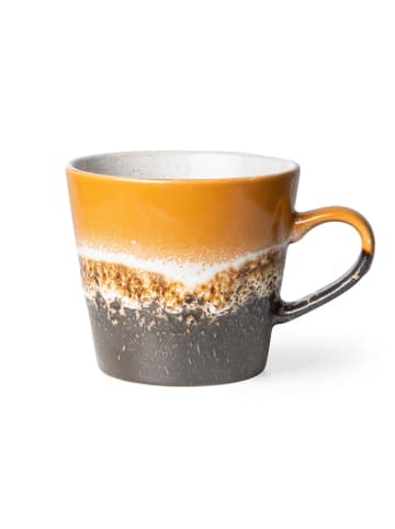 HKLiving Cappuccino-Tasse 70s ceramics in Fire