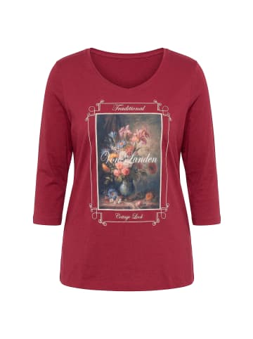 Ulla Popken Shirt in weinrot