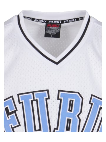 FUBU Mesh Tees in white