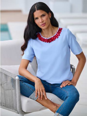 Heine Bluse in eisblau