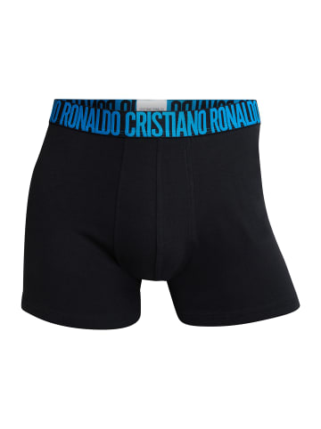 CR7 Retro Boxer Basic Print in Dunkelblau/Weiß