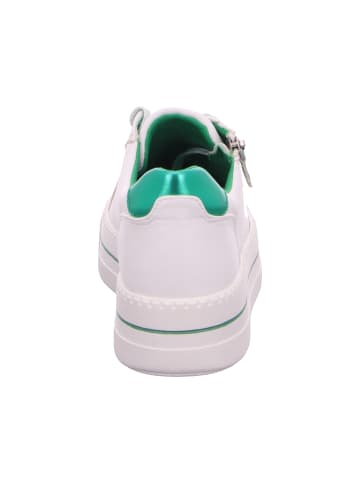 Jana Shoes Lowtop-Sneaker in WHITE/ GREEN
