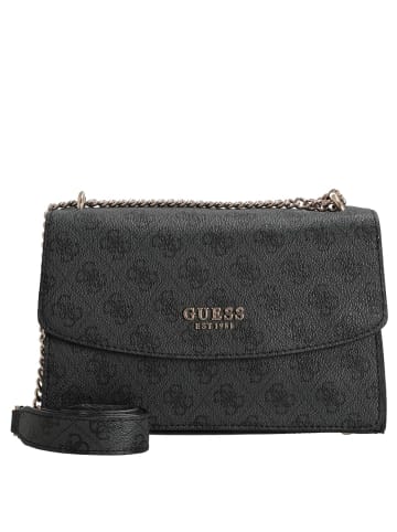 Guess Calista XBody Flap - Schultertasche 24 cm (coal logo) in coal logo