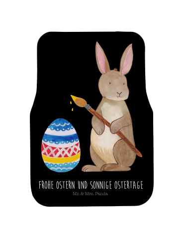 Mr. & Mrs. Panda Automatte Hase Eier Malen mit Spruch in Schwarz