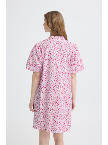 ICHI Casual IHQWIN A-shape in LIGHT PINK/AZALEA FLOWER