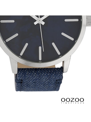 Oozoo Armbanduhr Oozoo Timepieces blau groß (ca. 45mm)