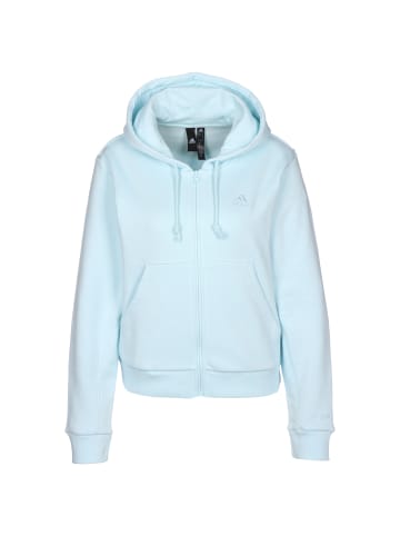 Adidas Sportswear Kapuzenjacke All SZN Full-Zip in blau / weiß