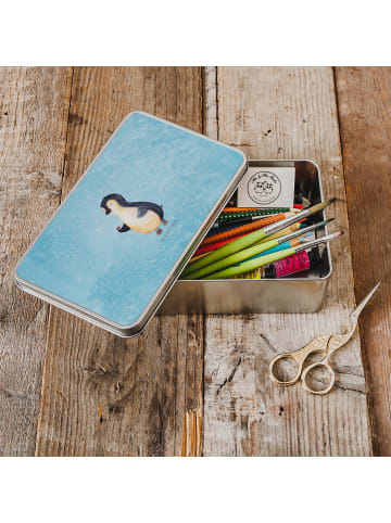 Mr. & Mrs. Panda Aufbewahrungsbox Pinguin Marienkäfer ohne Spruch in Eisblau