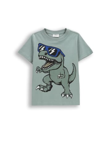 Coccodrillo T-Shirt mit kurzen Ärmeln in grün