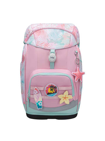 BAAGL 5-tlg. Set: Schulrucksack Airy Plus in Grau Sunset