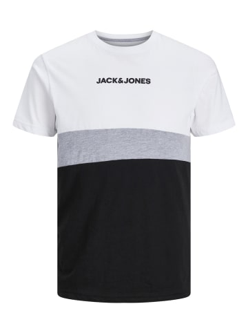Jack & Jones T-Shirt JJEREID BLOCKING in Mehrfarbig