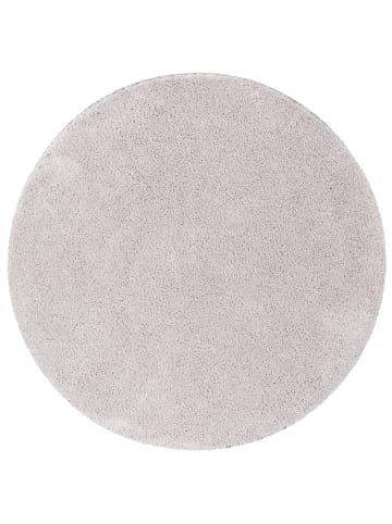 Snapstyle Hochflor-Teppich Palace Rund in grau