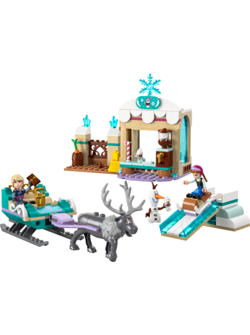 LEGO Disney™ Annas Schlittenabenteuer in Mehrfarbig ab 4 Jahre