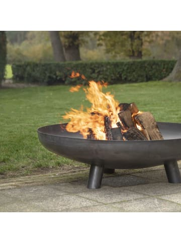 Esschert Design Feuerschale in schwarz