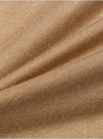 OPUS Langarmshirt Sifa in camel - 0003