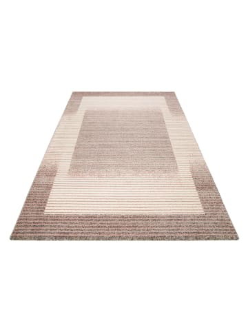 Wecon Home Teppich "Velvet Flow" in Rosa/Beige