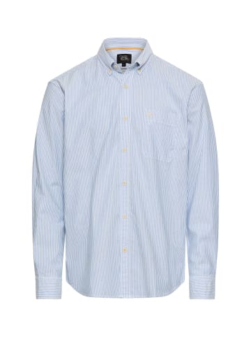 Camel Active Langarmhemd mit Brusttasche in Blau