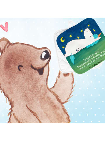 Mr. & Mrs. Panda Topfuntersetzer Einhorn Sternenhimmel Design mi... in Weiß