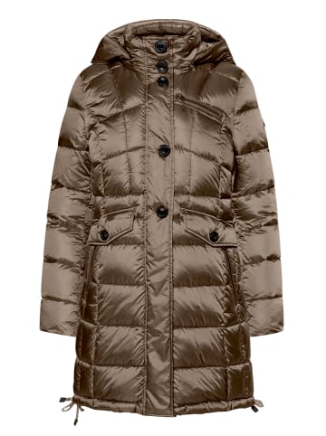Gil Bret Winterjacke mit abnehmbarer Kapuze in Dark Earth