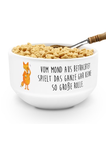 Mr. & Mrs. Panda schale Fuchs Lord mit Spruch in Weiß