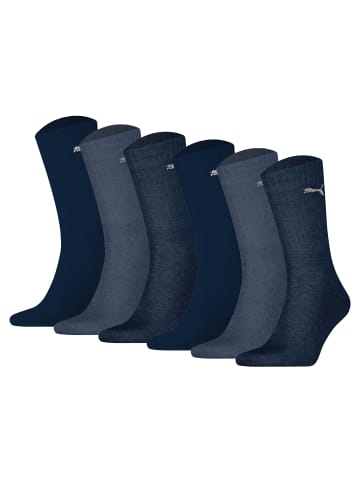 Puma Socken 6er Pack in Blau