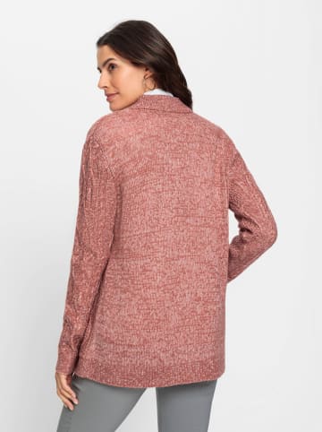 WITT WEIDEN Strickjacke in rosenholz-meliert