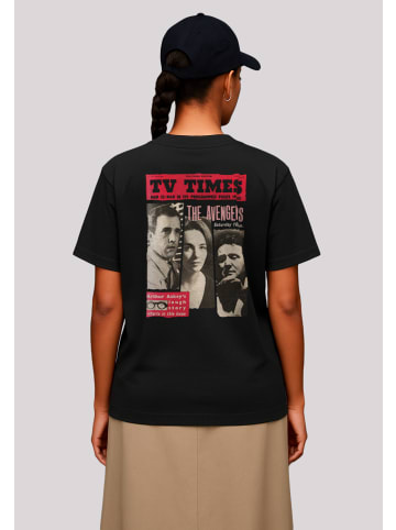 F4NT4STIC T-Shirt TV Times The Avengers 1961 Cover in off black