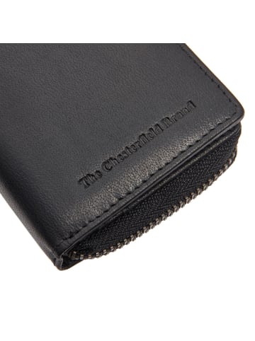 The Chesterfield Brand Sionel Geldbörse RFID Schutz Leder 7.5 cm in black
