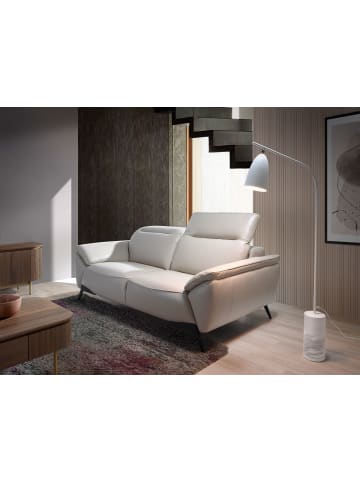 Angel Cerdá Sofa 6131 in Taupe Grau / Schwarz