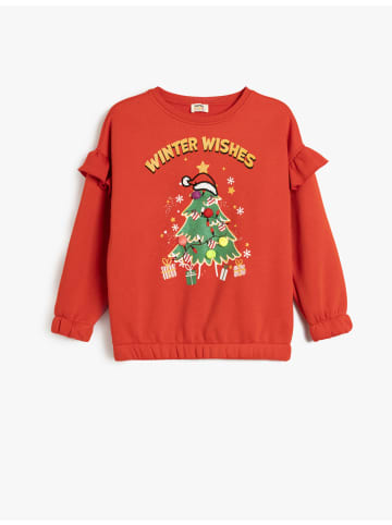 KOTON Sweatshirt in Rot