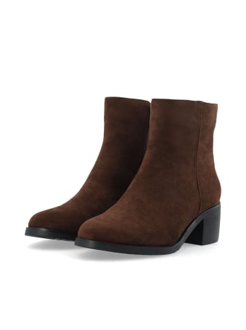 Bianco Stiefel mit Absatz in Dark Brown