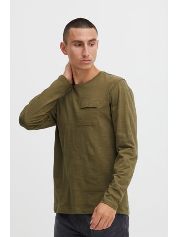 BLEND Langarmshirt Langarmshirt in Grün