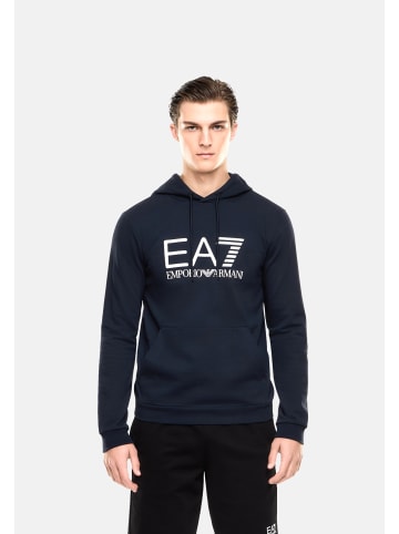 EA7 Sweatshirt in dunkelblau