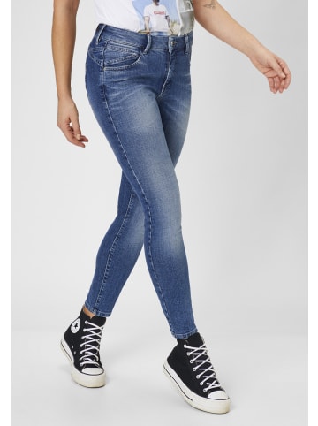 Paddock's 5-Pocket Jeans LUCY in mid blue authentic wash