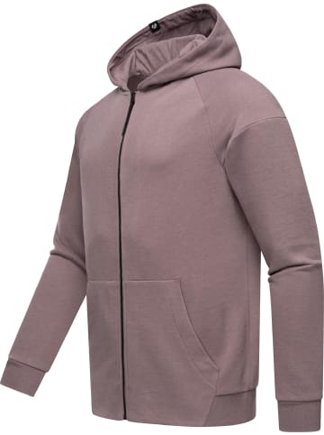 ragwear Kapuzensweatjacke Zenway in Mauve