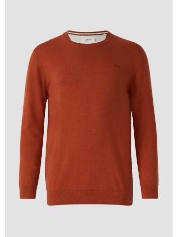 s.Oliver Strickpullover in 35W0_rostrot