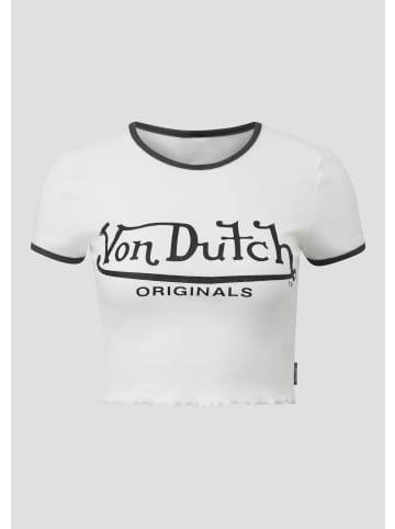 QS T-Shirt in 01D0_weiß