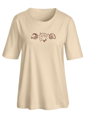 WITT WEIDEN Kurzarmshirt in beige