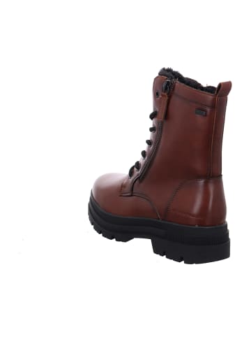 Tom Tailor Schnürboots in Braun