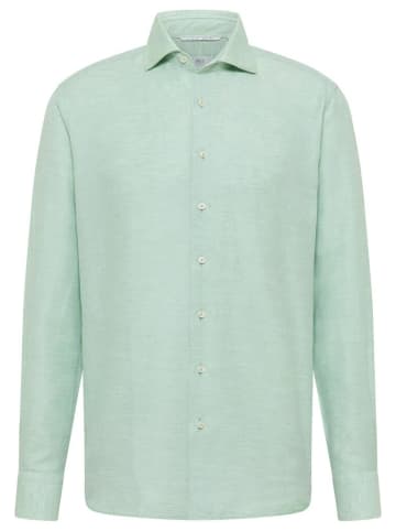 Eterna Langarmhemd in lime