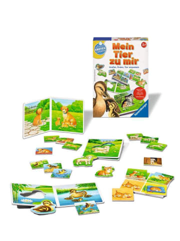 Ravensburger Lernspiel Mein Tier zu mir - Spiele für Kleinkinder ab 1,5 Jahre Ab 1,5 Jahre in bunt