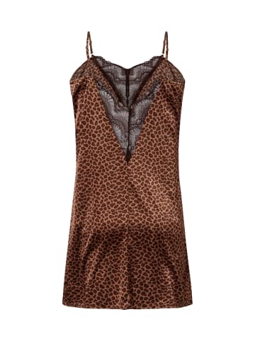 Marie Lund Nachtwäsche in braun schoko - 0001