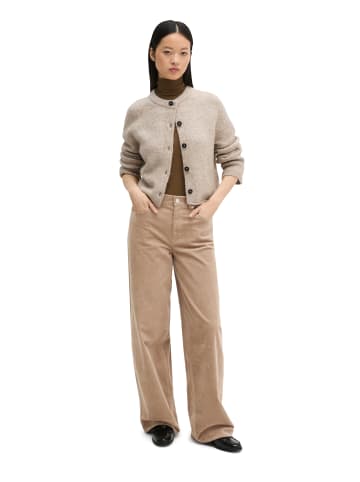 Marc O'Polo Cardigan regular in Light Brown