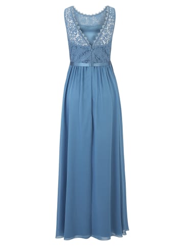 Vera Mont Abendkleid mit Spitze in Hushed Blue