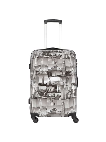 Nowi City 4 Rollen Trolley 68 cm in sz-weiss