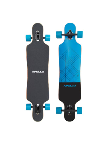 Apollo Twin Tip DT Longboard " Kiribati " in blau/schwarz