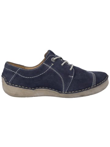 Josef Seibel Komfort Schnürschuh in blau